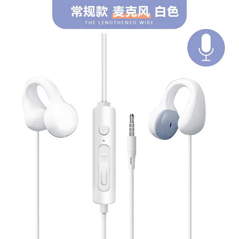 Wired Earphones, Clip-On Type, Type-C, High-Quality Sound, Durable, Non-In-Ear, Universal for Mobile Phones and Computers, Round Hole, Extended Cable — feature 4