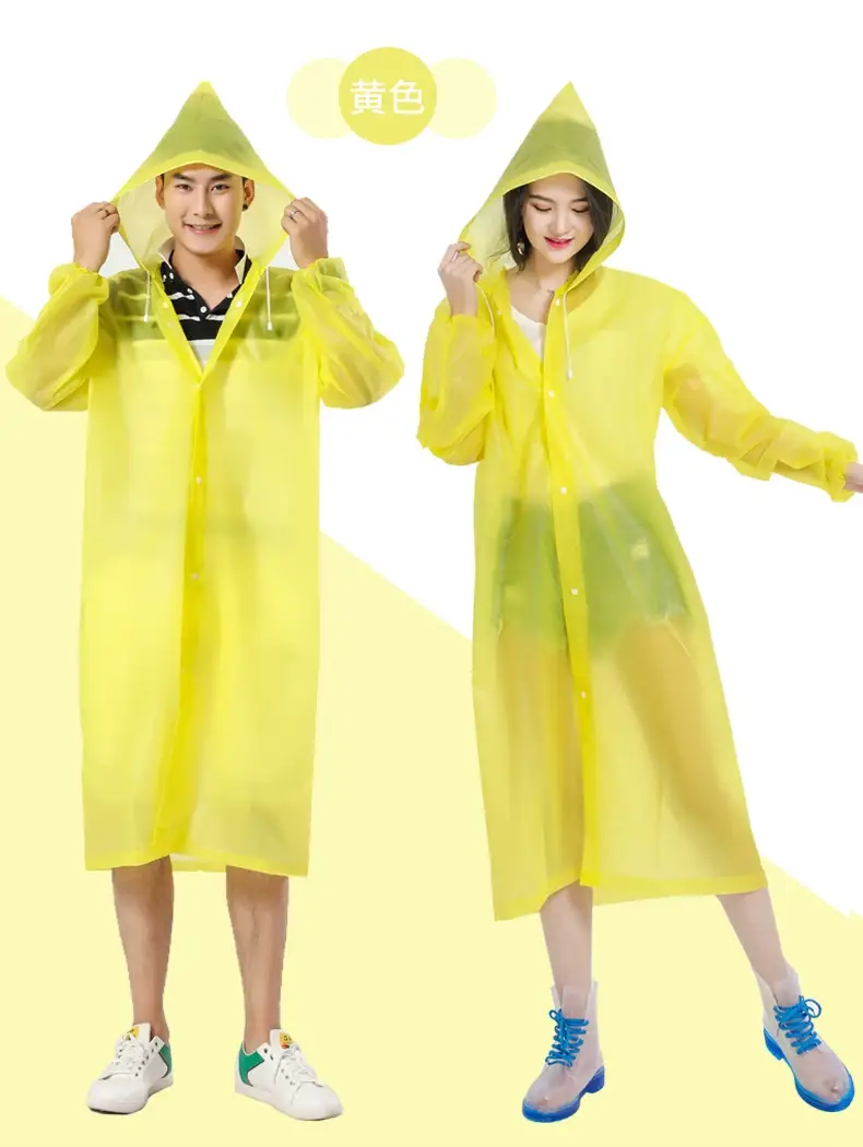 Thickened Raincoat for Adults, All-In-One, Portable for Travel, Outdoor Cycling, Full-Body Protection Against Heavy Rain, Disposable Rain Poncho — feature 13