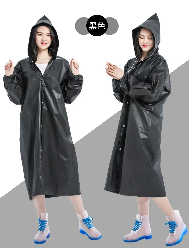Thickened Raincoat for Adults, All-In-One, Portable for Travel, Outdoor Cycling, Full-Body Protection Against Heavy Rain, Disposable Rain Poncho — feature 18