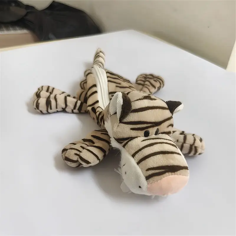 Cartoon Plush Animal Pencil Case, Cute Student Stationery Storage Bag, Large Capacity, Adorable Doll-Shaped Pencil Case