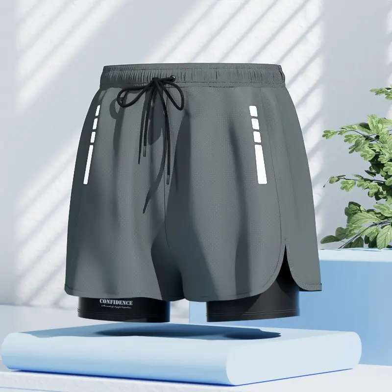 Men's Swimming Trunks to Prevent Embarrassment, 2026 New Quick-Dry Large Size Boxer Swimwear, Professional Hot Spring Swimming Full Set of Equipment