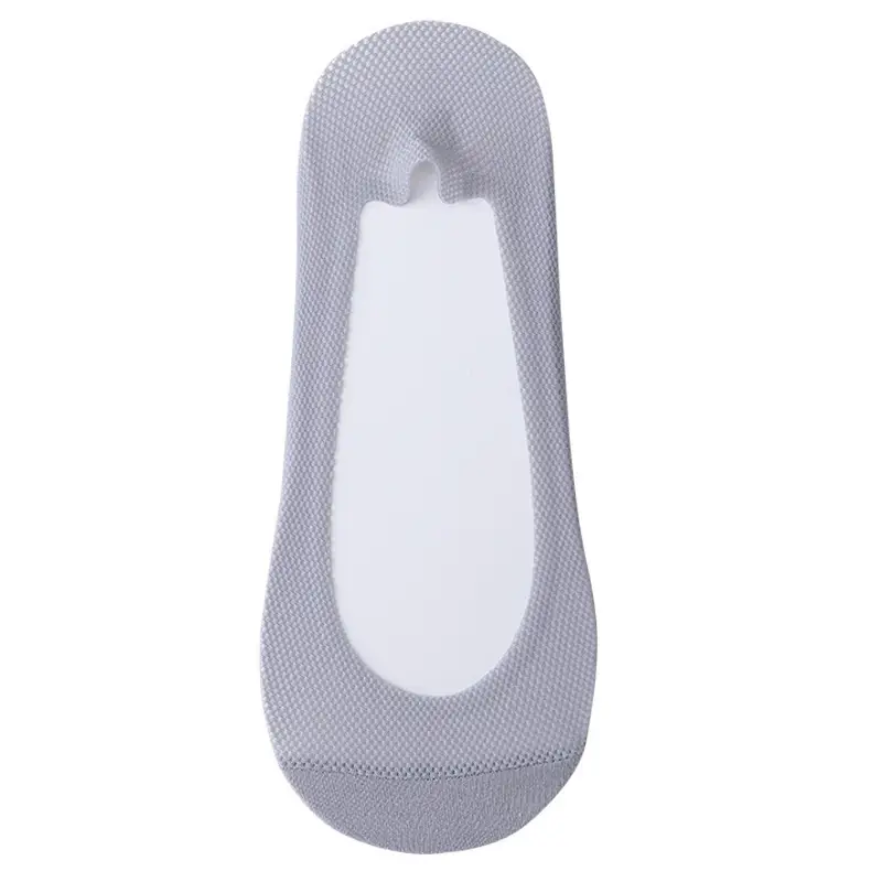 Women's Large Size Summer Thin Non-Slip Plus-Size 40 Low-Cut Invisible Socks