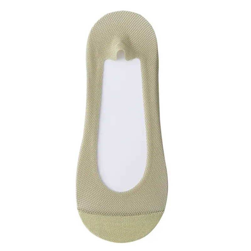 Women's Large Size Summer Thin Non-Slip Plus-Size 40 Low-Cut Invisible Socks