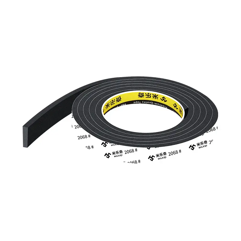Eva Foam Single-Sided Tape for Sealing Window and Door Gaps, Soundproofing, Anti-Collision Sealing Strip, Car Cushioning, Shock Absorption, and Fixing Sponge Strip