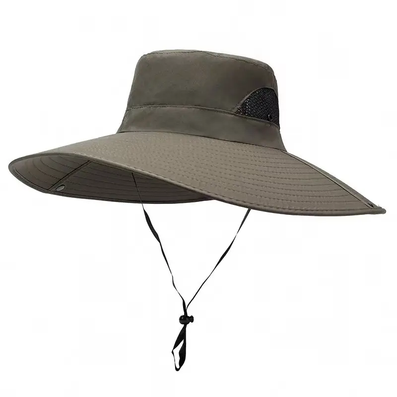 Foreign Trade Hot-Selling Solar Fan Hat, Rechargeable Dual Fan Men's Fishing Fisherman Hat, Outdoor Sun Hat