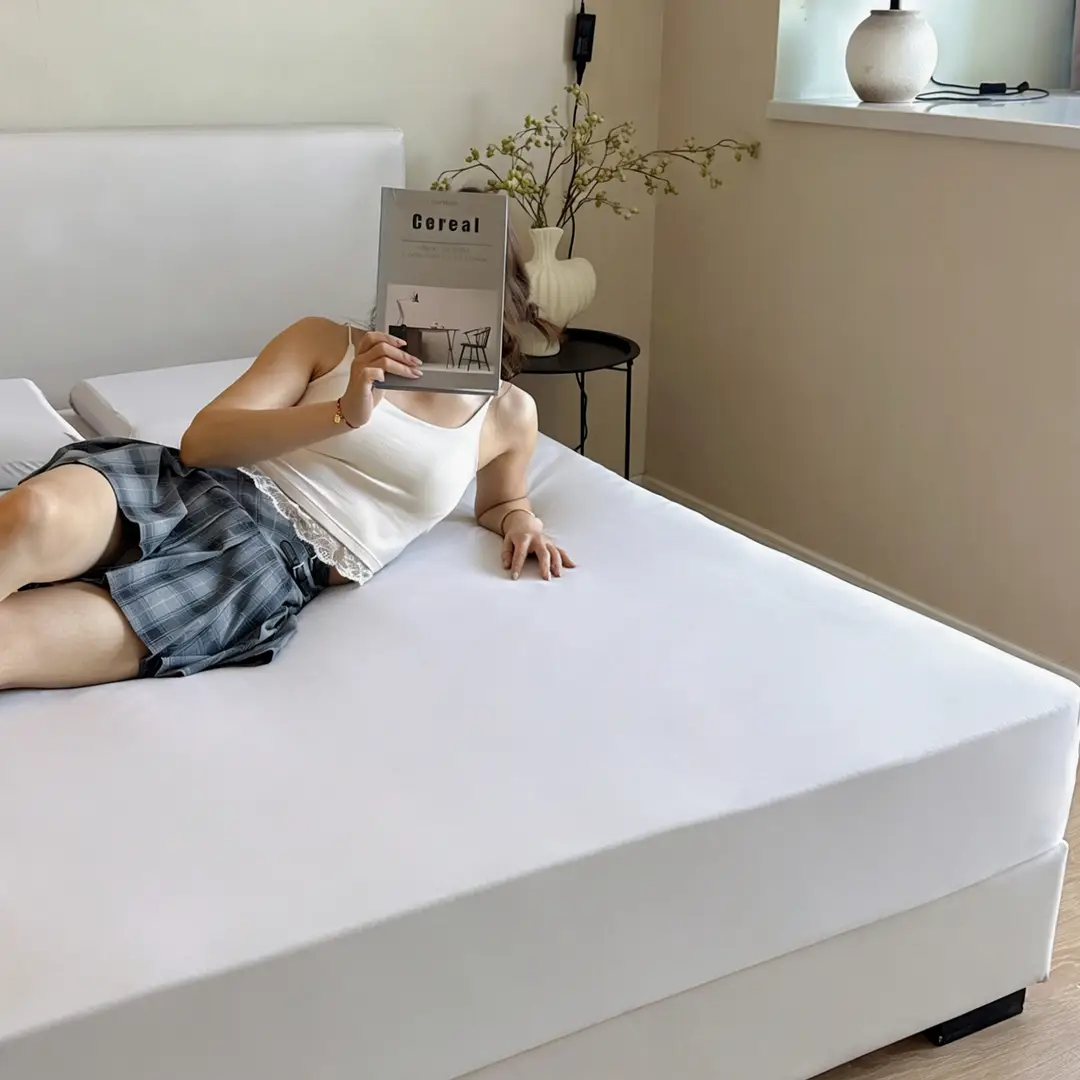 Class a Similar Model Planet Deep Sleep Fitted Sheet Single Piece Bed Cover Mattress Protector Modern Simple Cooling Fitted Sheet