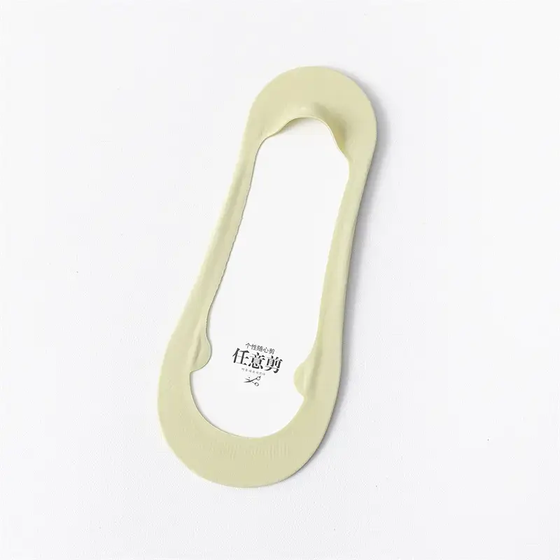 Cotton-Soled Low-Cut Invisible Socks for Women, Summer Thin Non-Slip Anti-Breakage Socks for New Shoes and High Heels