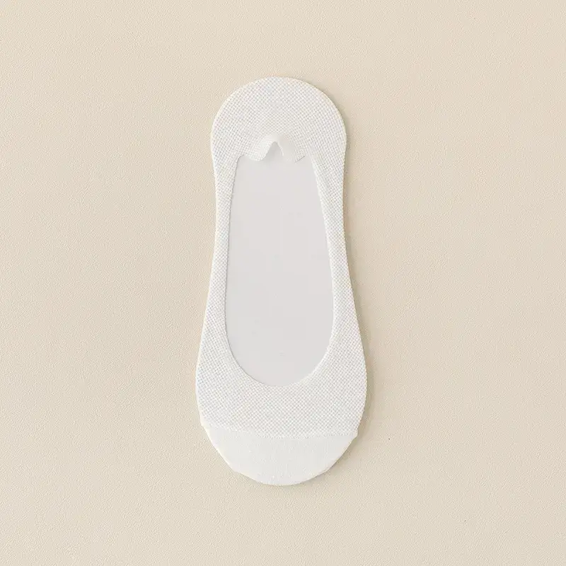 Cotton-Soled Low-Cut Invisible Socks for Women, Summer Thin Non-Slip Anti-Breakage Socks for New Shoes and High Heels