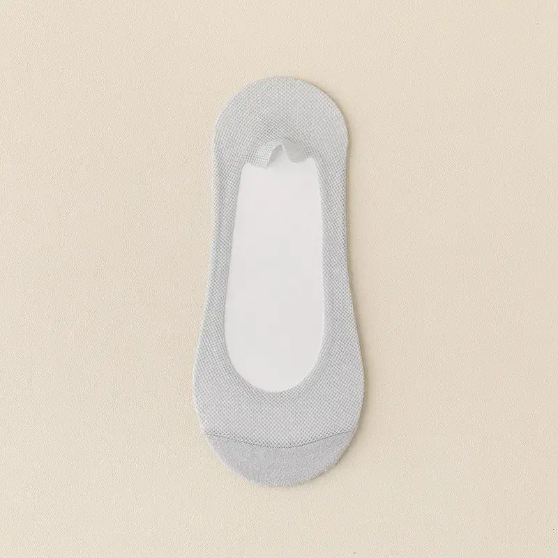 Cotton-Soled Low-Cut Invisible Socks for Women, Summer Thin Non-Slip Anti-Breakage Socks for New Shoes and High Heels