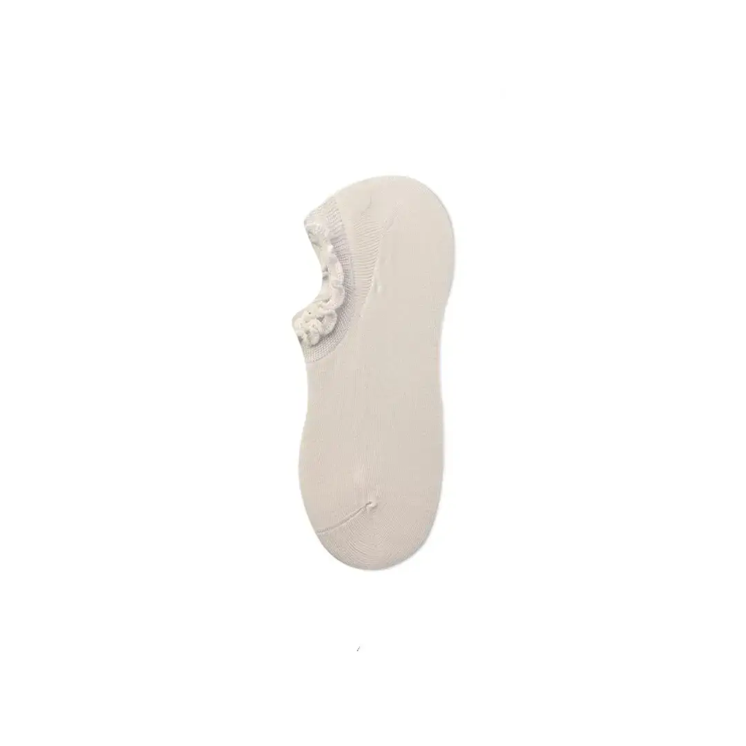 Cotton-Soled Low-Cut Invisible Socks for Women, Summer Thin Non-Slip Anti-Breakage Socks for New Shoes and High Heels