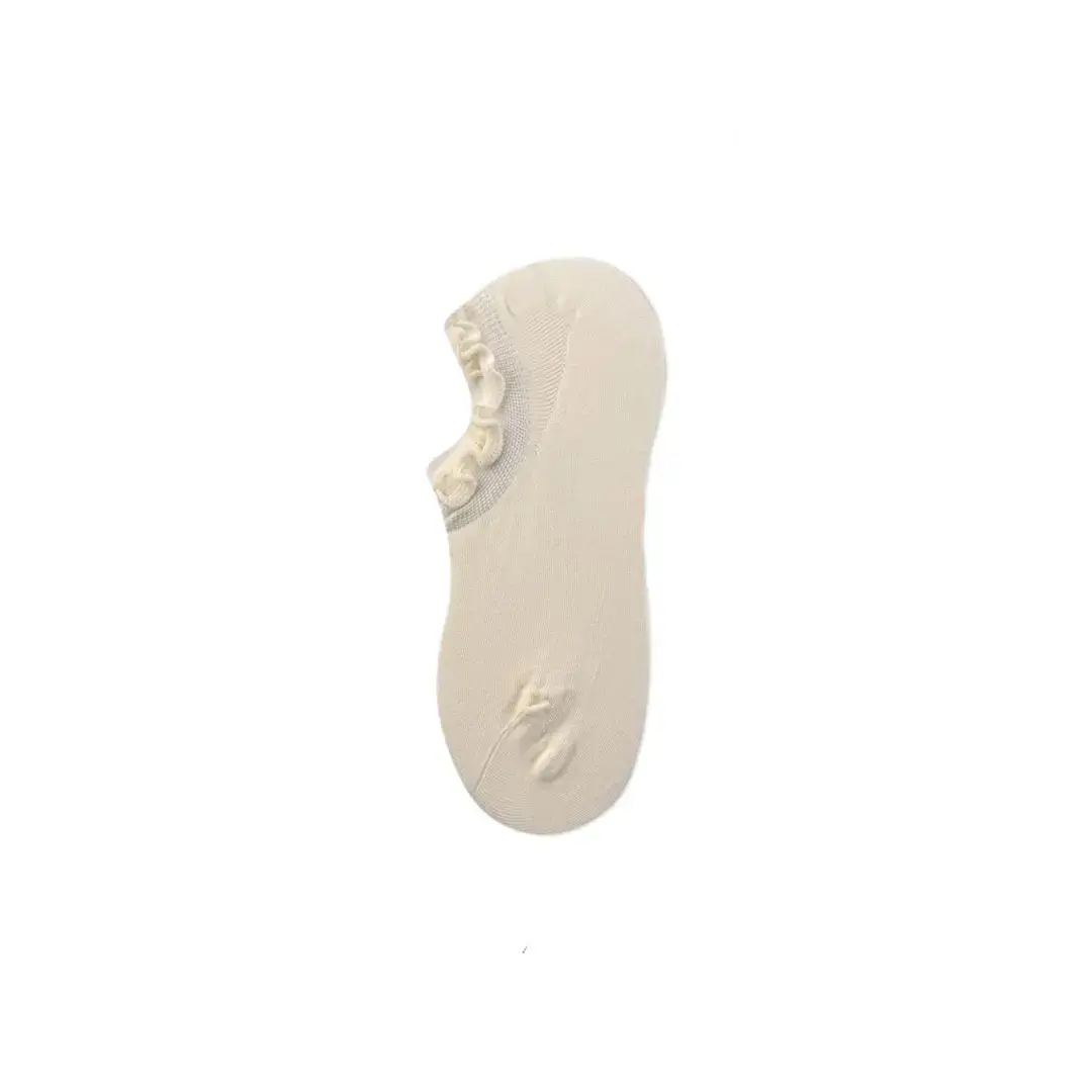 Cotton-Soled Low-Cut Invisible Socks for Women, Summer Thin Non-Slip Anti-Breakage Socks for New Shoes and High Heels