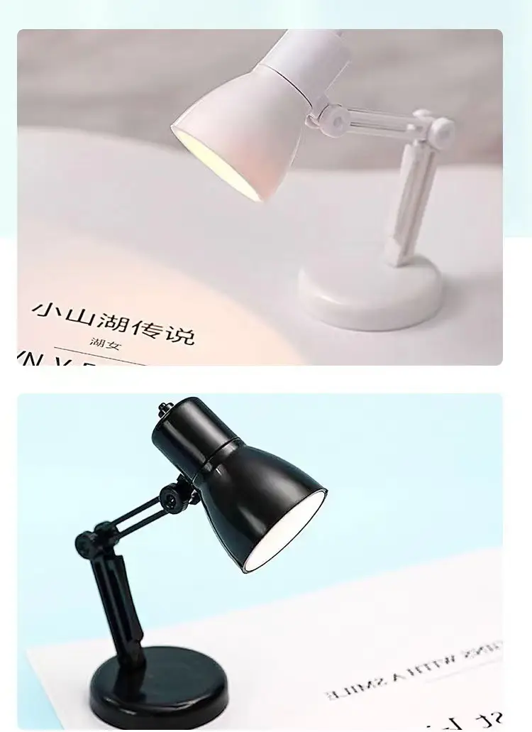Puzzle Winter Lamp Small Lamp Atmosphere Ed Clip Lamp Creative Mini Desk Lamp Cute Night Light Student Eye Protection Study Lamp — feature 6