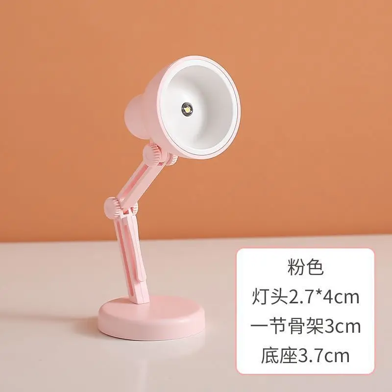 Puzzle Winter Lamp Small Lamp Atmosphere Ed Clip Lamp Creative Mini Desk Lamp Cute Night Light Student Eye Protection Study Lamp