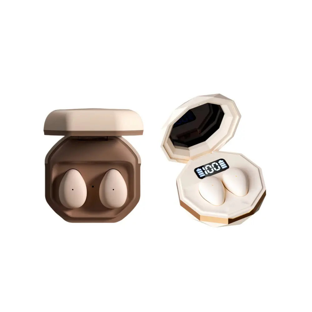 Mini Invisible Sleep Headphones, Painless for Side Sleeping, No Pressure on the Ears, New Cross-Border In-Ear Wireless Bluetooth Headphones