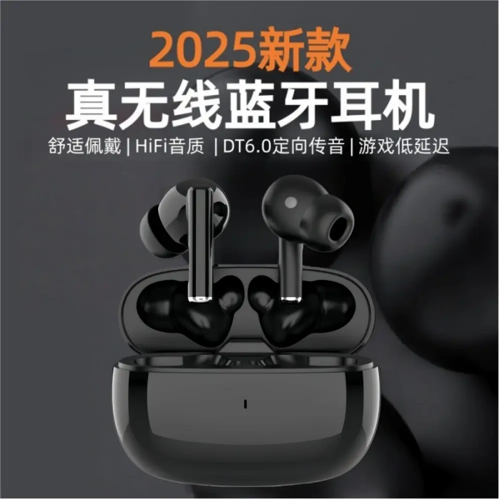 Mini Invisible Sleep Headphones, Painless for Side Sleeping, No Pressure on the Ears, New Cross-Border In-Ear Wireless Bluetooth Headphones