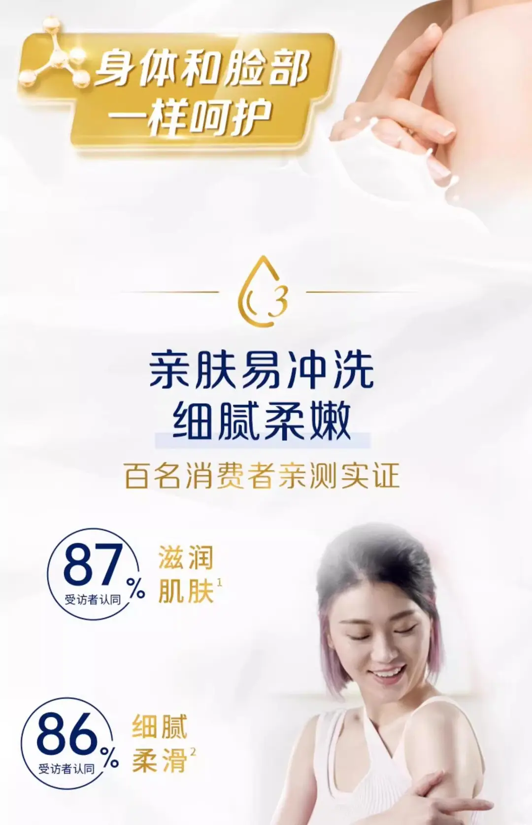 Dove 550g Shower Gel Milk Cherry Blossom Sweet Fragrance Long-Lasting Fragrance Skin-Nourishing Shower Gel for Men and Women Genuine — feature 6
