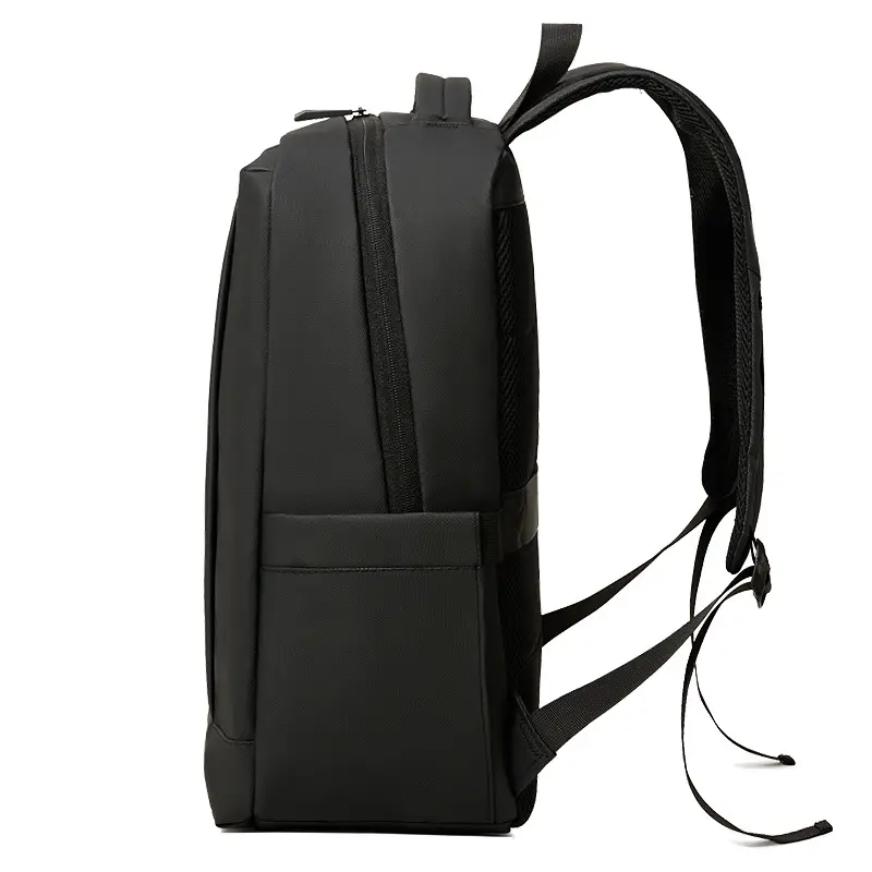 Cross-Border Simple Business Double Backpack for Men 2026 Laptop Backpack Waterproof and Wear-Resistant High-End Travel Backpack