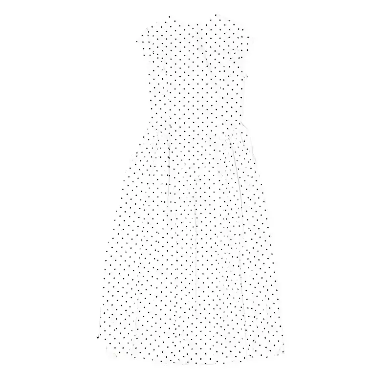 Cross-Border E-Commerce Women's Clothing French Classical Cheongsam Style Slim Fit Round Neck Sleeveless Figure-Flattering Polka Dot Print Dress for Women — feature 16