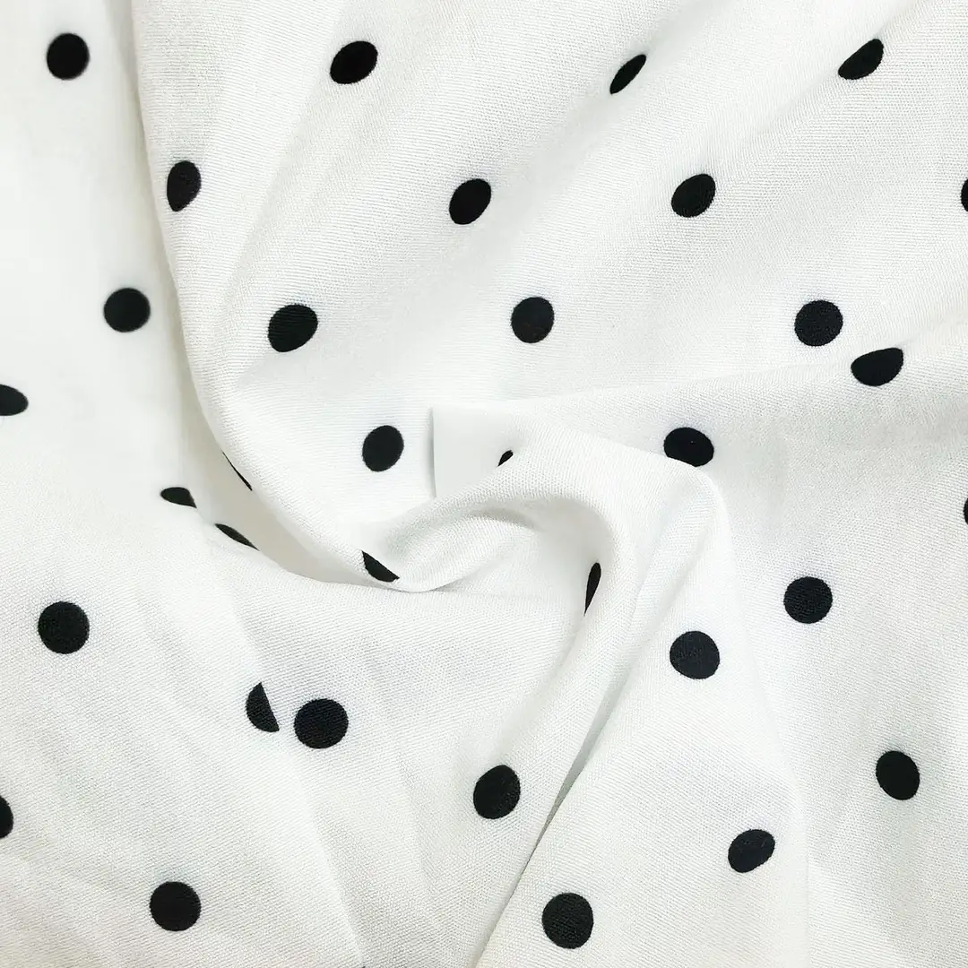 Cross-Border E-Commerce Women's Clothing French Classical Cheongsam Style Slim Fit Round Neck Sleeveless Figure-Flattering Polka Dot Print Dress for Women — feature 23