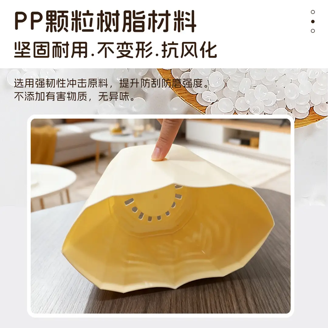 Self-Watering Flower Pot, Self-Absorbing Water, Trendy New Model for Lazy People, Plastic Gallon Pot for Green Plants, Roses, Orchids, and Succulents for Balcony