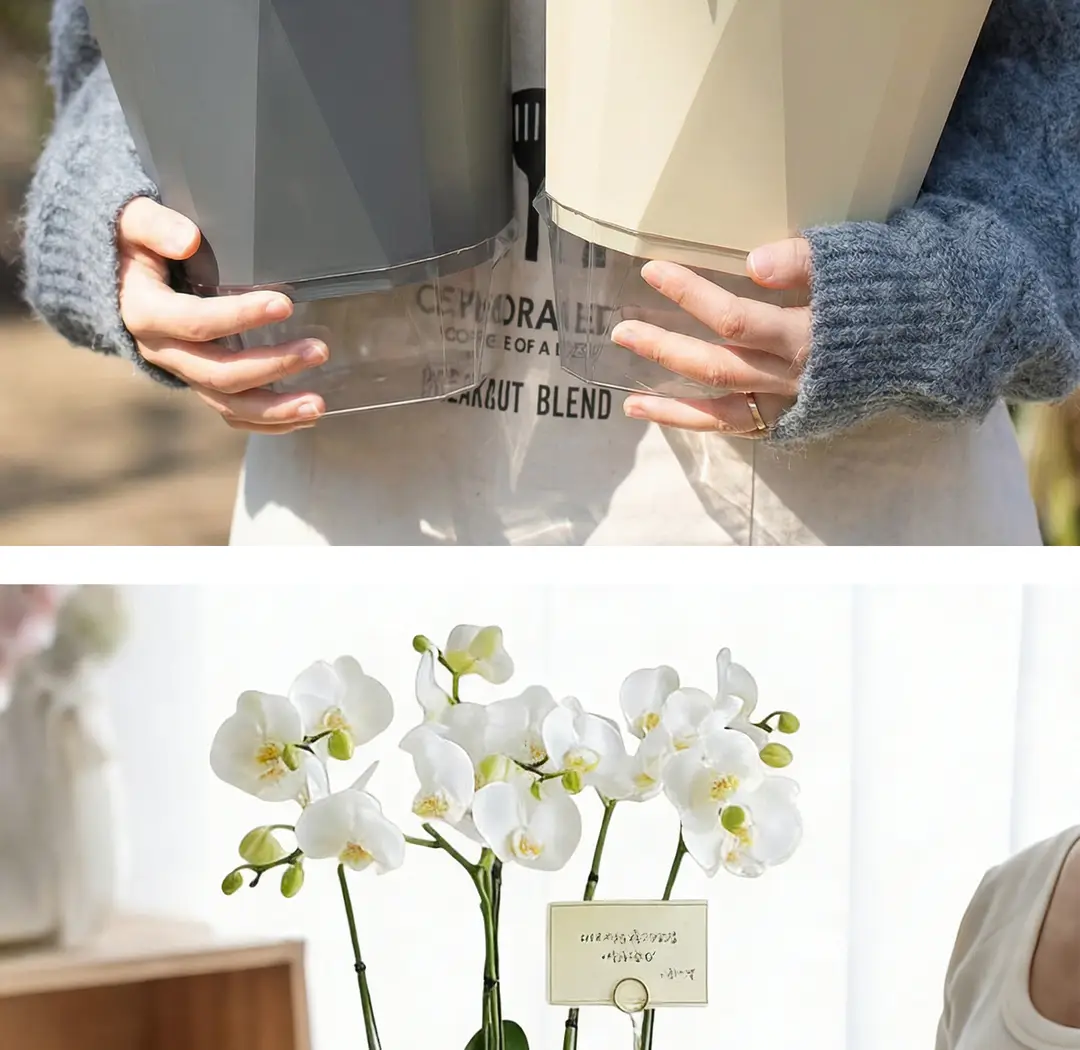 Self-Watering Flower Pot, Self-Absorbing Water, Trendy New Model for Lazy People, Plastic Gallon Pot for Green Plants, Roses, Orchids, and Succulents for Balcony — feature 19