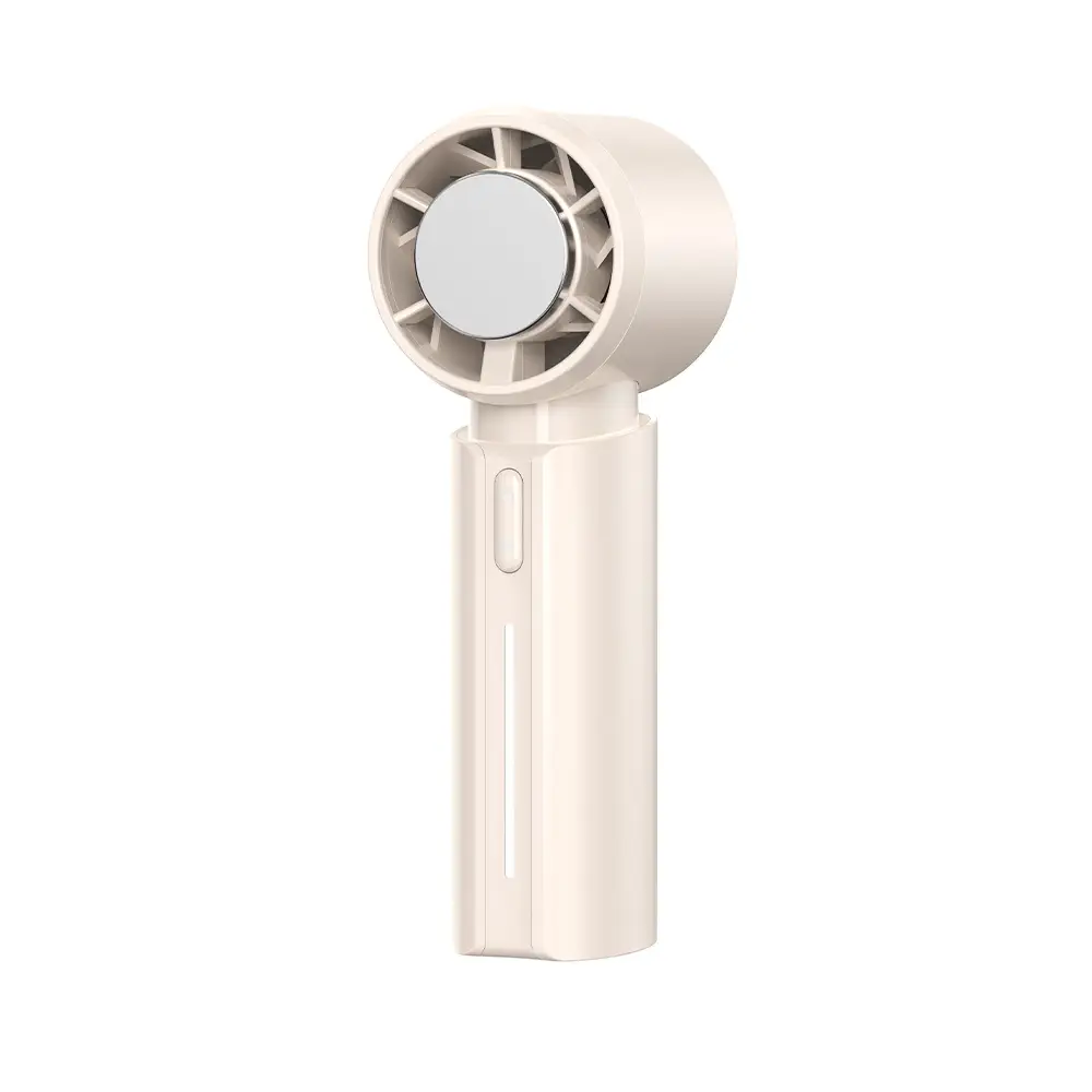 2026 New Model Colorful Mini Semiconductor Ice Cooling Handheld Fan Outdoor Portable Refrigeration Turbine Neck Fan