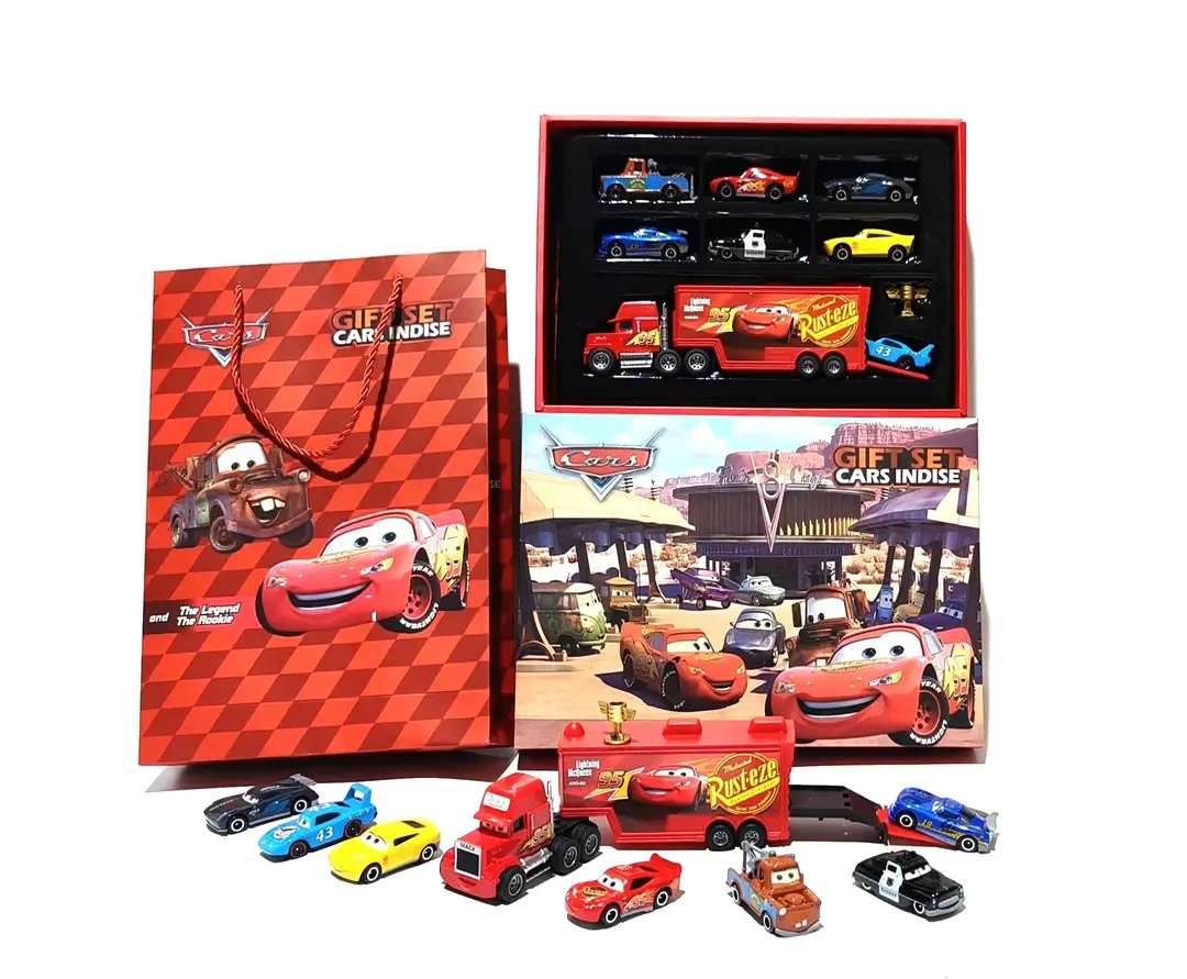 Cars 3 Lightning Mcqueen Children's Toy Sliding Alloy Car Black Storm 2 Mater Boy Gift