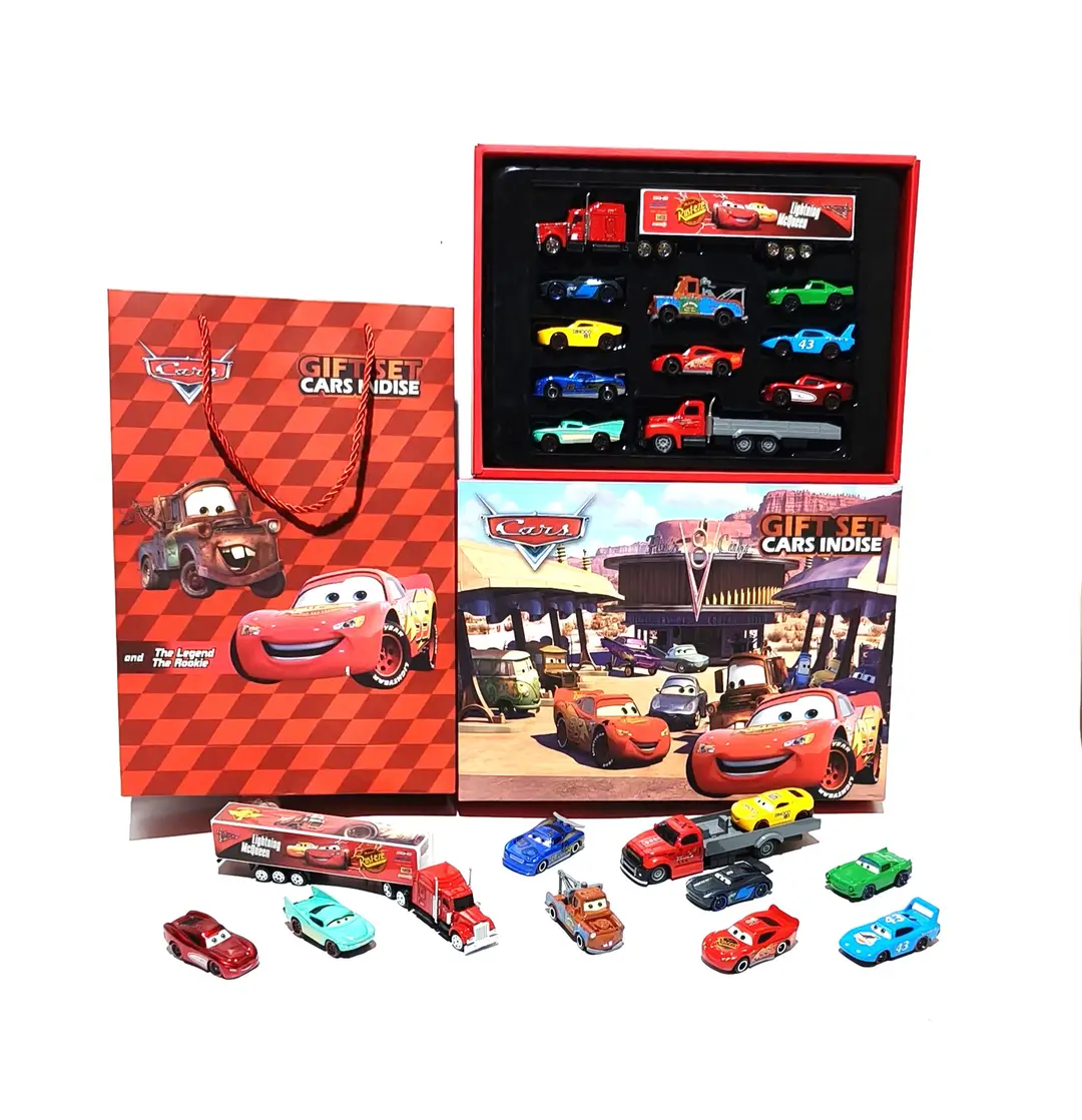 Cars 3 Lightning Mcqueen Children's Toy Sliding Alloy Car Black Storm 2 Mater Boy Gift
