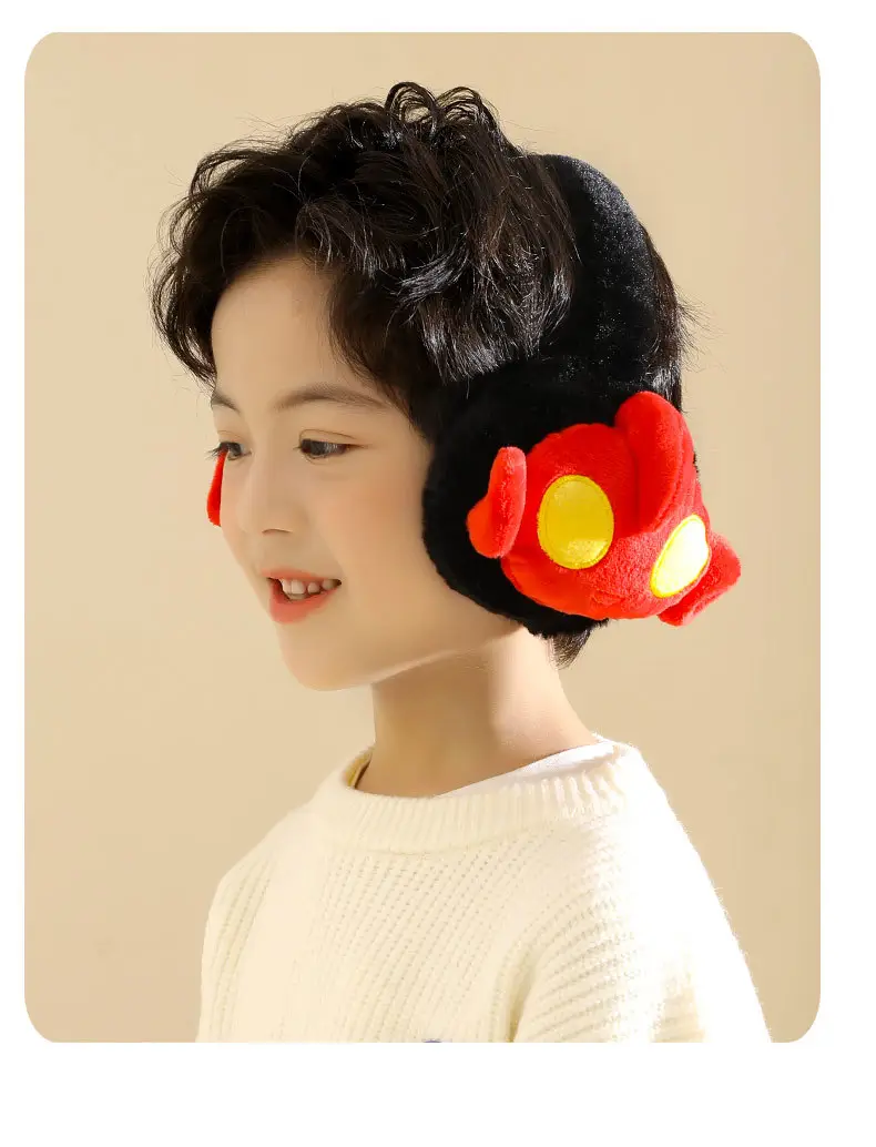 Warm Ear Bear Boy Cartoon Earmuffs Children's Warm Ear Covers Boys' Cute Anti-Freeze Ear Pads Ear Protection Ear Covers Ear Warmers — feature 10