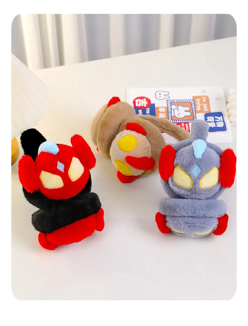 Warm Ear Bear Boy Cartoon Earmuffs Children's Warm Ear Covers Boys' Cute Anti-Freeze Ear Pads Ear Protection Ear Covers Ear Warmers — feature 12