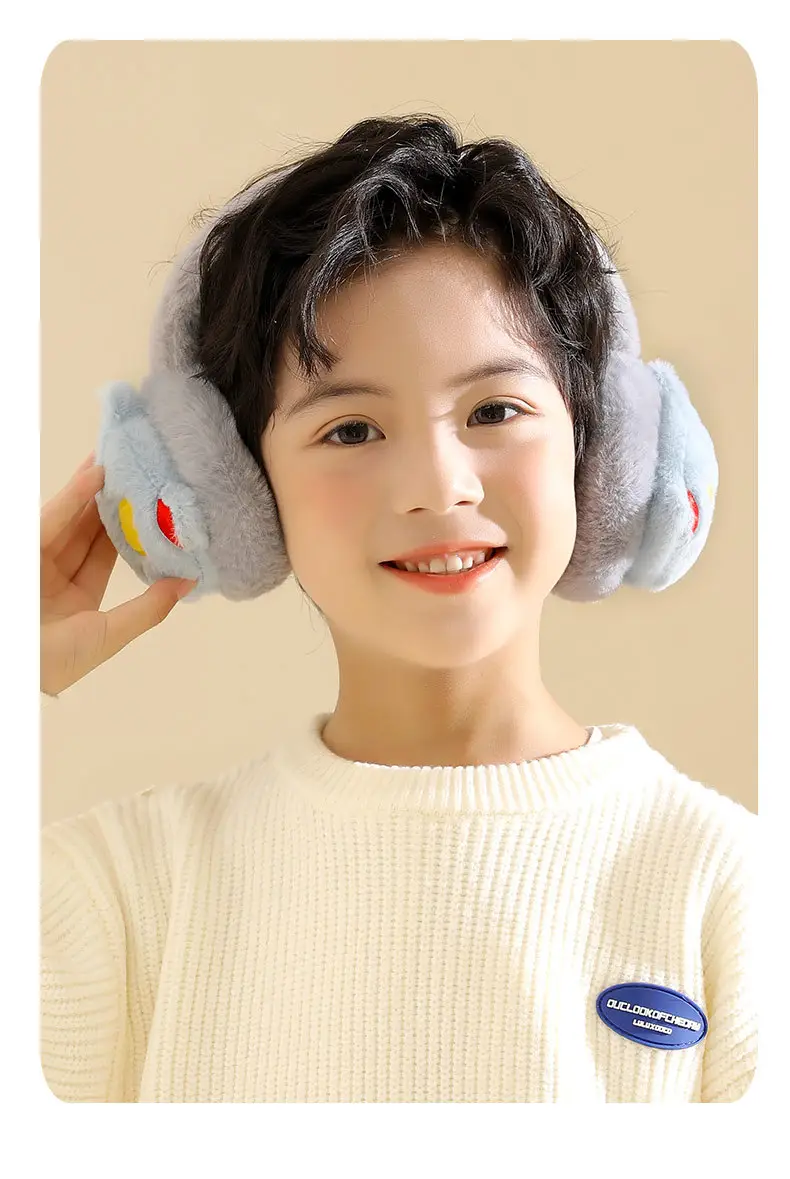 Warm Ear Bear Boy Cartoon Earmuffs Children's Warm Ear Covers Boys' Cute Anti-Freeze Ear Pads Ear Protection Ear Covers Ear Warmers — feature 14
