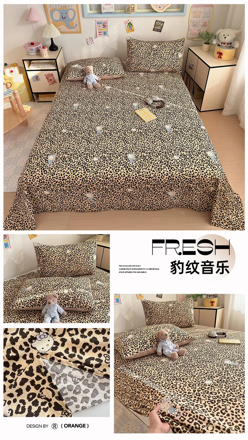 Maternity and Baby-Grade Class a Ultra-Soft Single Bed Sheet, Traditional Pure Washed Cotton Single Bed Sheet, Pure Cotton Student Dormitory Single Bed Sheet 4 — feature 16