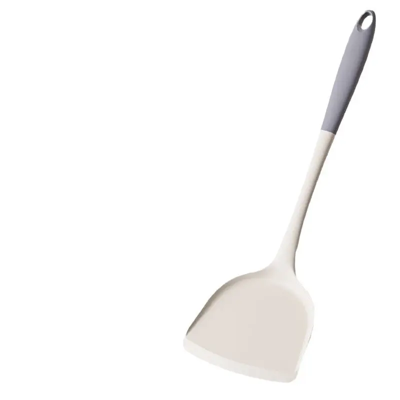 Silicone Spatula, Cooking Spoon, Non-Stick Pan Special Cooking Spatula, Spoon, Frying Spoon, Food-Grade, High-Temperature Resistant, Household Set