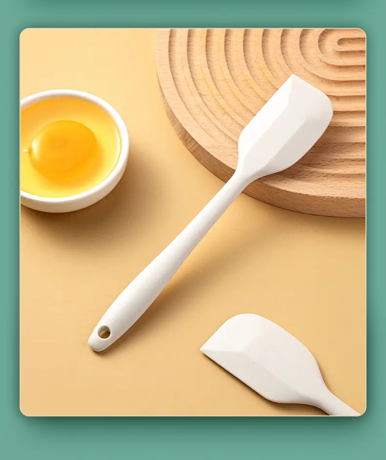 Food-Grade Heat-Resistant Silicone Baking Utensil Set, Egg Beater, Oil Brush, Scraper, Silicone Spatula, Mini Soup Spoon, Kitchen Tools — feature 9