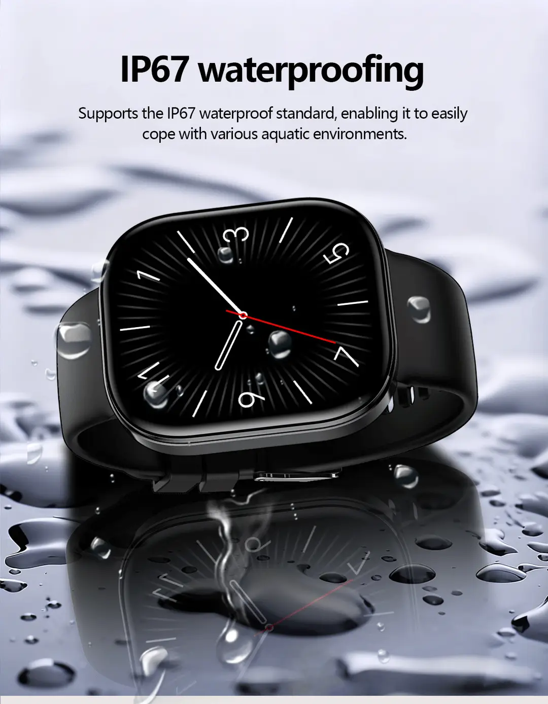 New Y3 Smart Watch with Bluetooth Calling, Heart Rate and Blood Oxygen Monitoring, Exercise Tracking, Customizable Watch Face, Cross-Border Watch — feature 15