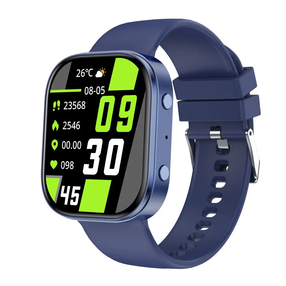New Y3 Smart Watch with Bluetooth Calling, Heart Rate and Blood Oxygen Monitoring, Exercise Tracking, Customizable Watch Face, Cross-Border Watch