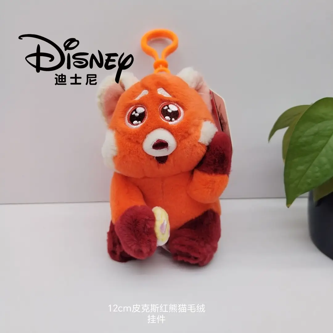 Disney Genuine Strawberry Bear Pendant, Three-Eyed Doll Keychain, Plush Toy Backpack Decoration — feature 11