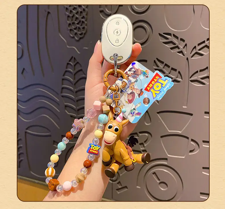 Authentic Toy Story Little Creamy Pony Doll Keychain Pendant Creative Couple Dolls Phone Chain Decoration — feature 16