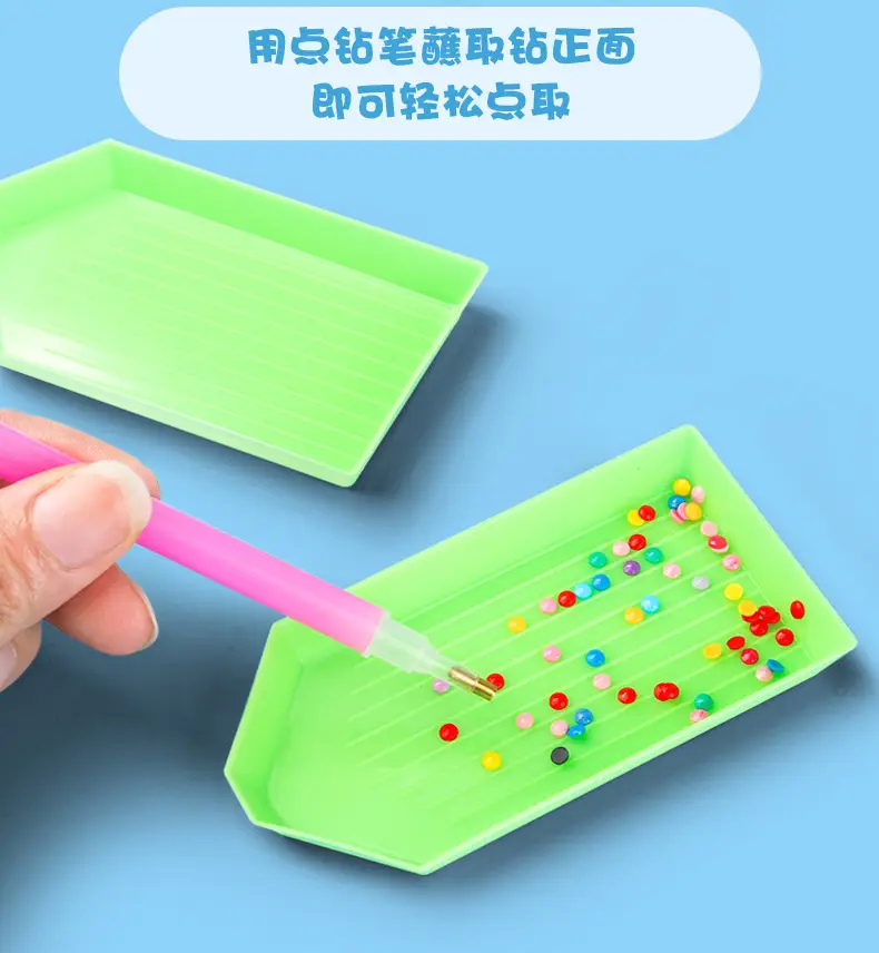 Diamond Painting Tools, Dotting Pen, Dotting Plate, Clay, Handmade DIY Materials, Pearl Painting Tools, Nail Art Plate, Dotting Plate — feature 16