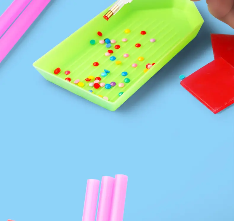Diamond Painting Tools, Dotting Pen, Dotting Plate, Clay, Handmade DIY Materials, Pearl Painting Tools, Nail Art Plate, Dotting Plate — feature 18