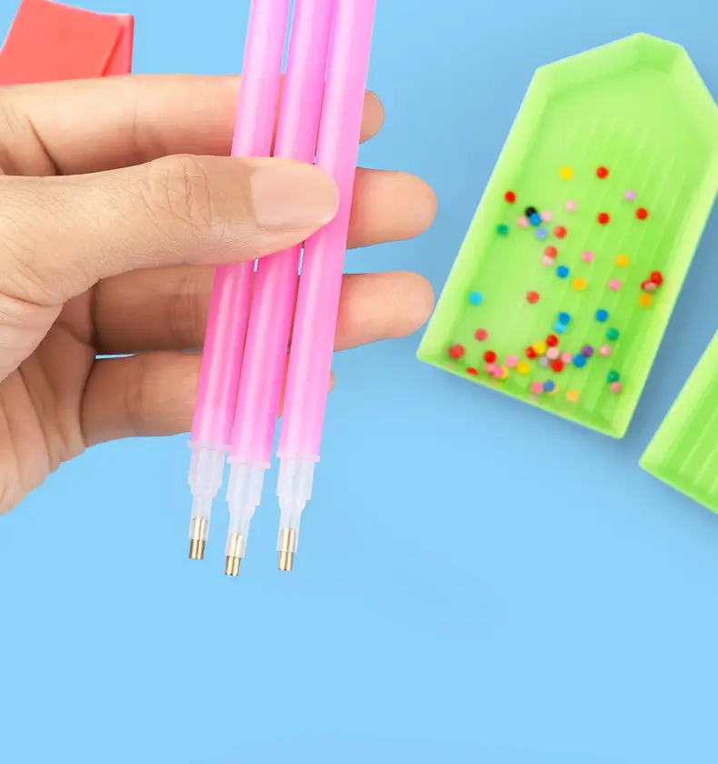 Diamond Painting Tools, Dotting Pen, Dotting Plate, Clay, Handmade DIY Materials, Pearl Painting Tools, Nail Art Plate, Dotting Plate — feature 19