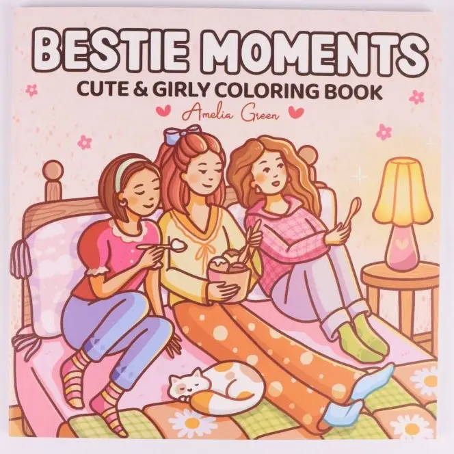 In-Stock Cross-Border Coloring Book for Adults to Relieve Anxiety and Stress, Unique Background Drawing Book for Men, Women, and Teenagers