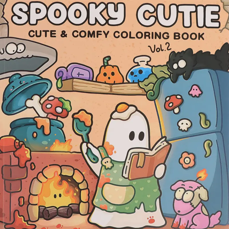 In-Stock Cross-Border Coloring Book for Adults to Relieve Anxiety and Stress, Unique Background Drawing Book for Men, Women, and Teenagers