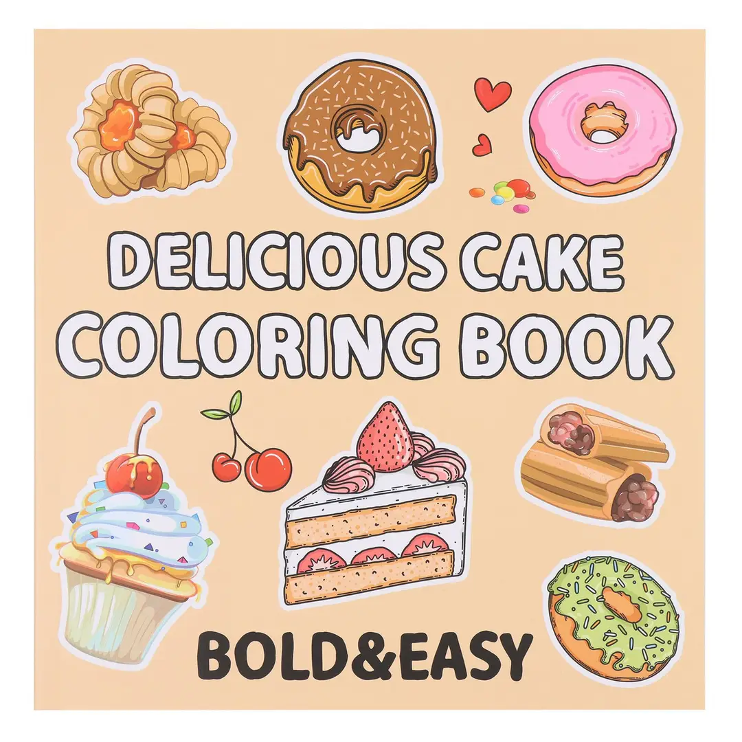 In-Stock Cross-Border Coloring Book for Adults to Relieve Anxiety and Stress, Unique Background Drawing Book for Men, Women, and Teenagers