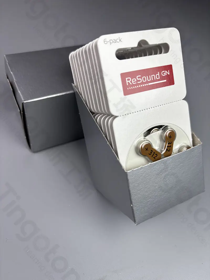 Denmark's Resound Original Hearing Aid Universal Batteries A10/A13/A312/A675 Wholesale — feature 1