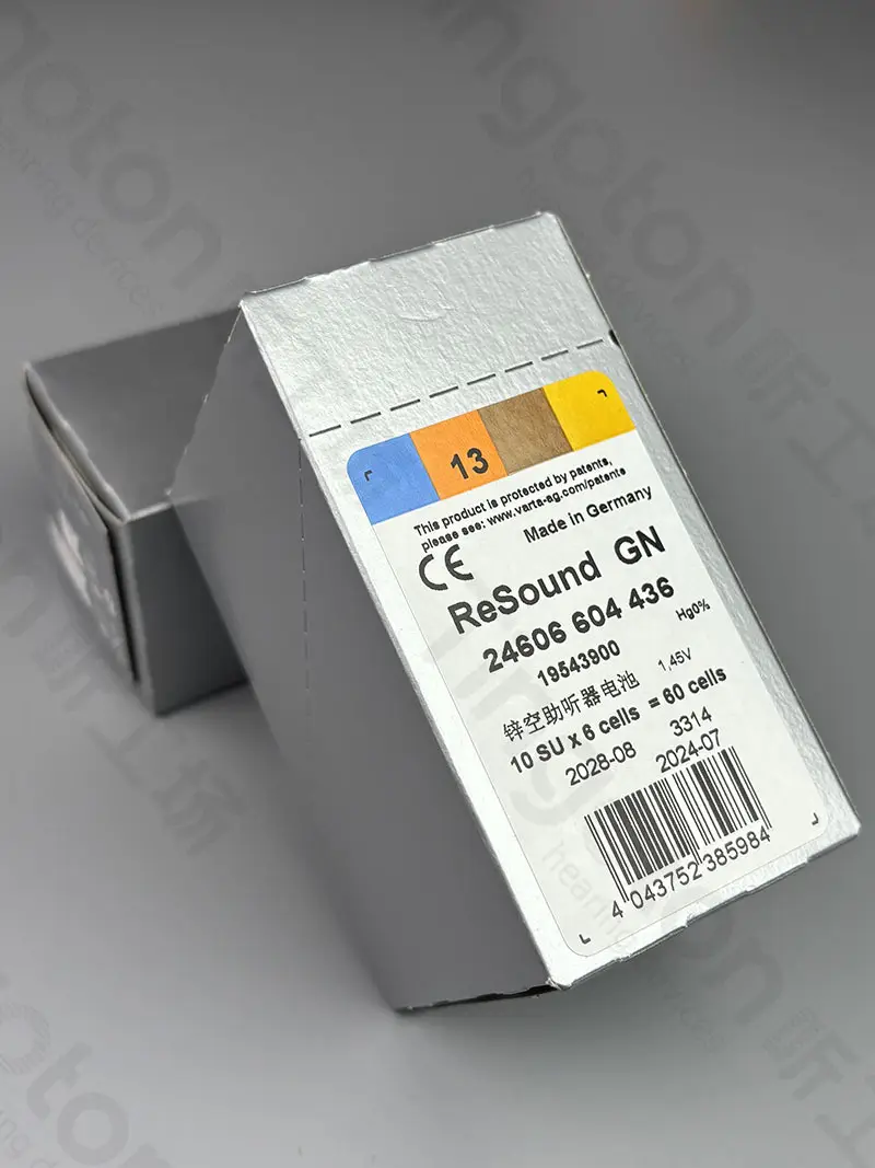 Denmark's Resound Original Hearing Aid Universal Batteries A10/A13/A312/A675 Wholesale — feature 10
