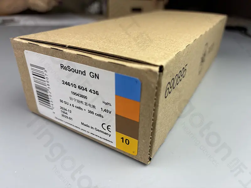 Denmark's Resound Original Hearing Aid Universal Batteries A10/A13/A312/A675 Wholesale — feature 12