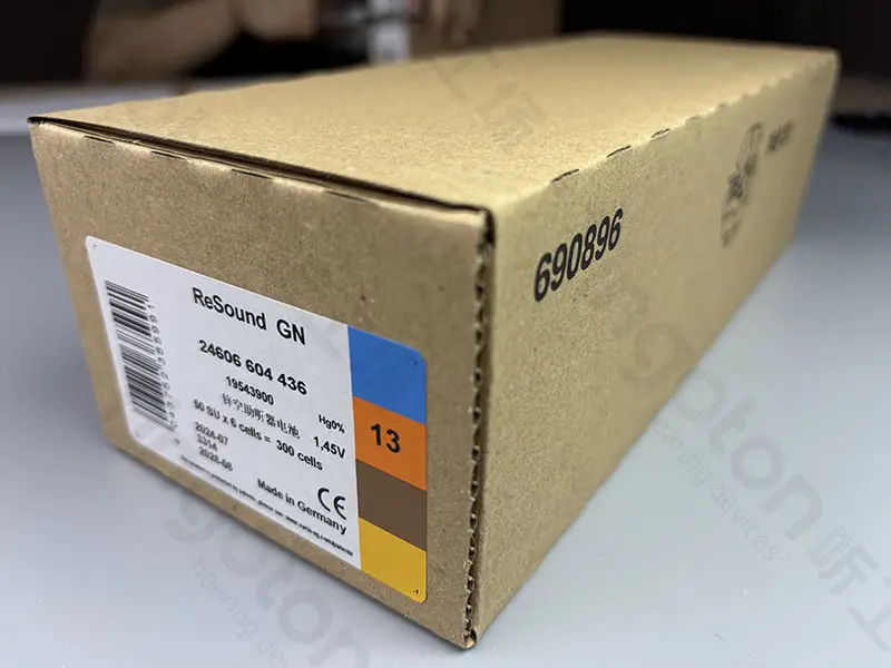 Denmark's Resound Original Hearing Aid Universal Batteries A10/A13/A312/A675 Wholesale — feature 13