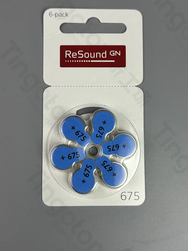 Denmark's Resound Original Hearing Aid Universal Batteries A10/A13/A312/A675 Wholesale — feature 6