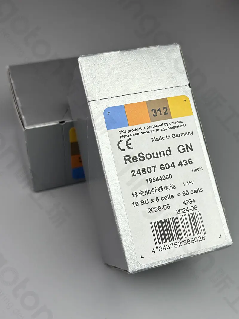 Denmark's Resound Original Hearing Aid Universal Batteries A10/A13/A312/A675 Wholesale — feature 9